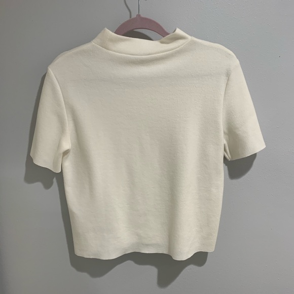 Zara Tops - Zara cream mockneck